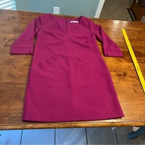 Beautiful Trina Turk purple dress with pockets size 10